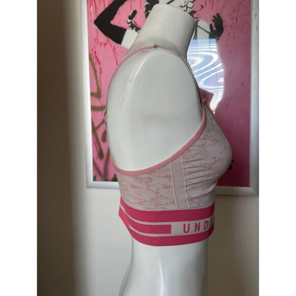 Under Armour Pink Sports Bra Size M - Picture 2 of 5